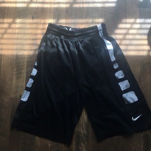 Men’s Black Nike Elite Shorts